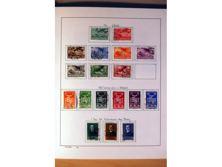 1865/1977, umfangreiche vorwiegend ungebrauchte und gestempelte Sammlung Estland, Lettland und Litauen, Tschechoslowakei, Rum