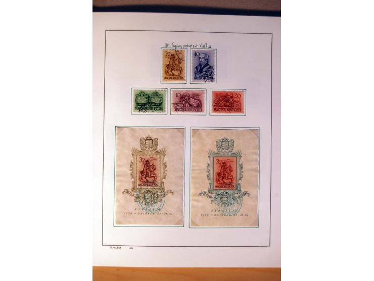 1865/1977, umfangreiche vorwiegend ungebrauchte und gestempelte Sammlung Estland, Lettland und Litauen, Tschechoslowakei, Rum