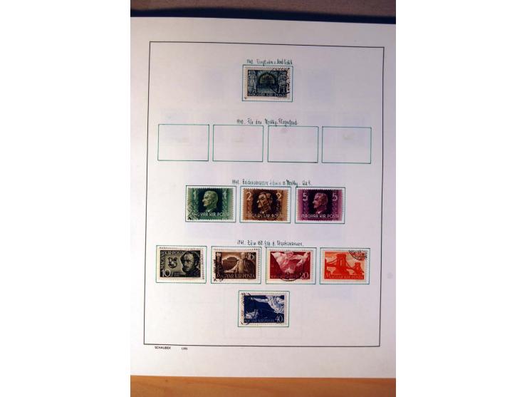 1865/1977, umfangreiche vorwiegend ungebrauchte und gestempelte Sammlung Estland, Lettland und Litauen, Tschechoslowakei, Rum