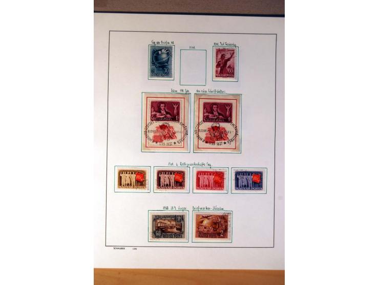 1865/1977, umfangreiche vorwiegend ungebrauchte und gestempelte Sammlung Estland, Lettland und Litauen, Tschechoslowakei, Rum