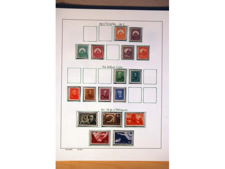 1865/1977, umfangreiche vorwiegend ungebrauchte und gestempelte Sammlung Estland, Lettland und Litauen, Tschechoslowakei, Rum