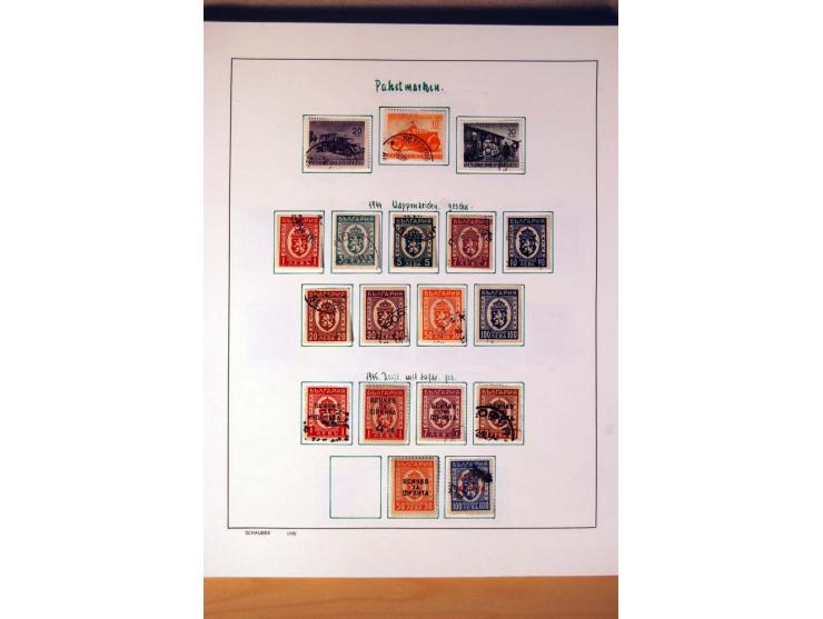 1865/1977, umfangreiche vorwiegend ungebrauchte und gestempelte Sammlung Estland, Lettland und Litauen, Tschechoslowakei, Rum
