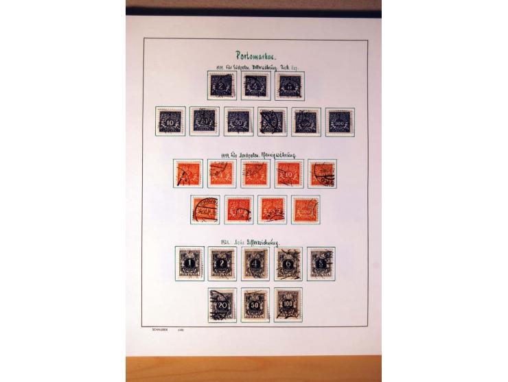 1865/1977, umfangreiche vorwiegend ungebrauchte und gestempelte Sammlung Estland, Lettland und Litauen, Tschechoslowakei, Rum