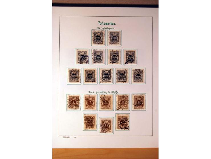 1865/1977, umfangreiche vorwiegend ungebrauchte und gestempelte Sammlung Estland, Lettland und Litauen, Tschechoslowakei, Rum