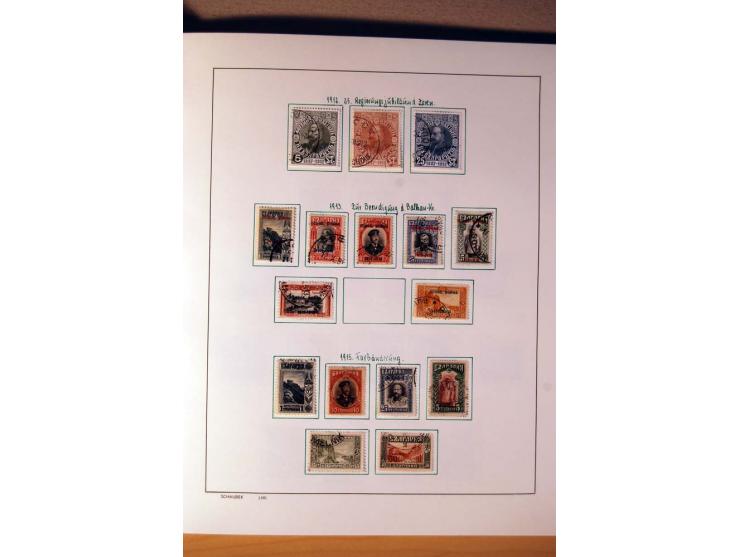1865/1977, umfangreiche vorwiegend ungebrauchte und gestempelte Sammlung Estland, Lettland und Litauen, Tschechoslowakei, Rum