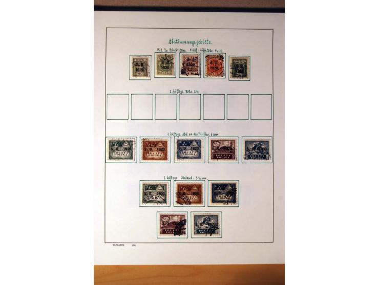 1865/1977, umfangreiche vorwiegend ungebrauchte und gestempelte Sammlung Estland, Lettland und Litauen, Tschechoslowakei, Rum