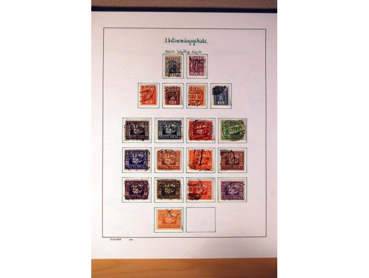 1865/1977, umfangreiche vorwiegend ungebrauchte und gestempelte Sammlung Estland, Lettland und Litauen, Tschechoslowakei, Rum