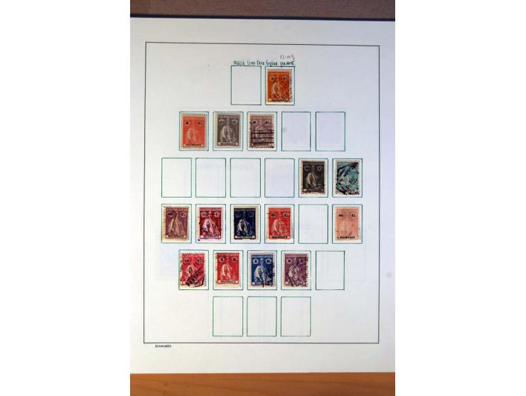 1876/1976 (ca.), ungebrauchte, postfrische und gestempelte Sammlung, teils in beiden Erhaltungen von u.a. Äthiopien, Ghana, M