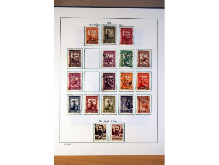 1876/1976 (ca.), ungebrauchte, postfrische und gestempelte Sammlung, teils in beiden Erhaltungen von u.a. Äthiopien, Ghana, M