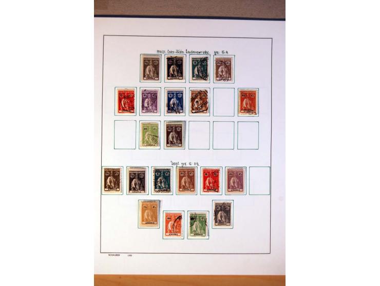 1876/1976 (ca.), ungebrauchte, postfrische und gestempelte Sammlung, teils in beiden Erhaltungen von u.a. Äthiopien, Ghana, M