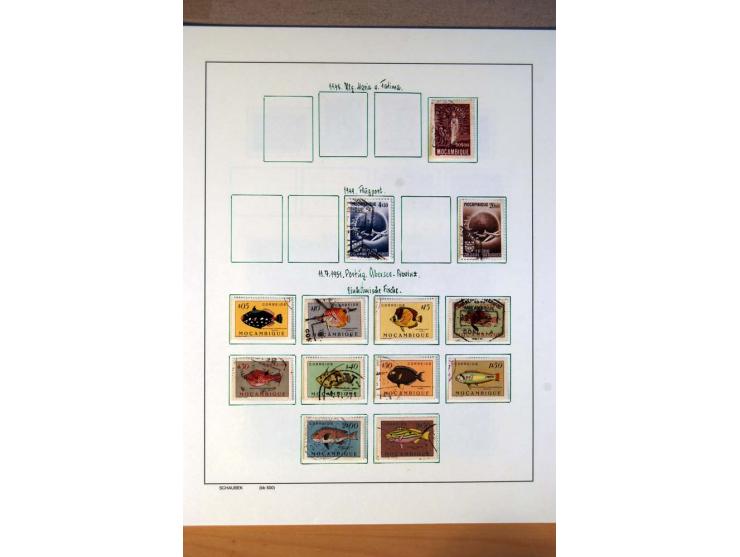 1876/1976 (ca.), ungebrauchte, postfrische und gestempelte Sammlung, teils in beiden Erhaltungen von u.a. Äthiopien, Ghana, M