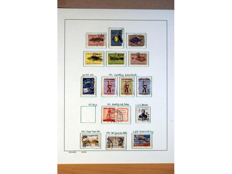 1876/1976 (ca.), ungebrauchte, postfrische und gestempelte Sammlung, teils in beiden Erhaltungen von u.a. Äthiopien, Ghana, M