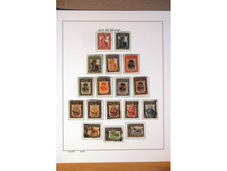 1876/1976 (ca.), ungebrauchte, postfrische und gestempelte Sammlung, teils in beiden Erhaltungen von u.a. Äthiopien, Ghana, M