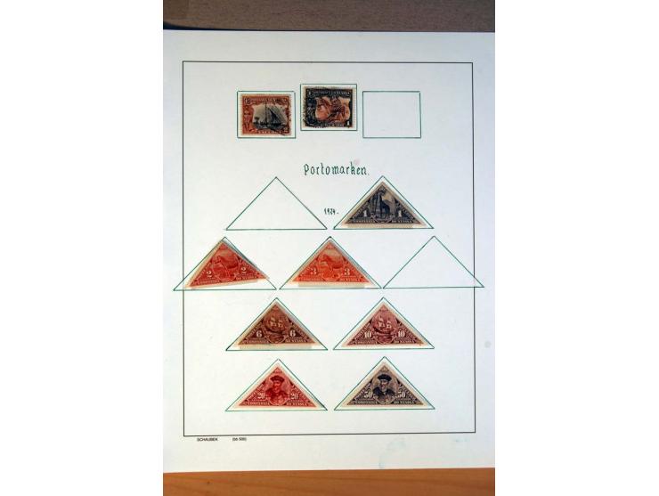 1876/1976 (ca.), ungebrauchte, postfrische und gestempelte Sammlung, teils in beiden Erhaltungen von u.a. Äthiopien, Ghana, M