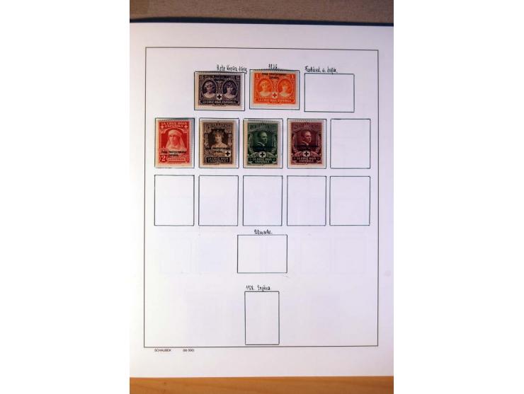 1876/1976 (ca.), ungebrauchte, postfrische und gestempelte Sammlung, teils in beiden Erhaltungen von u.a. Äthiopien, Ghana, M