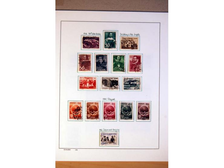 1876/1976 (ca.), ungebrauchte, postfrische und gestempelte Sammlung, teils in beiden Erhaltungen von u.a. Äthiopien, Ghana, M