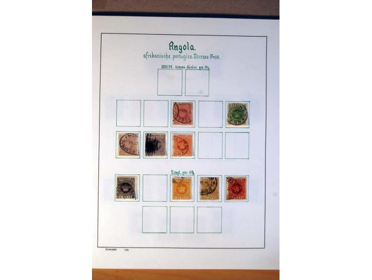1876/1976 (ca.), ungebrauchte, postfrische und gestempelte Sammlung, teils in beiden Erhaltungen von u.a. Äthiopien, Ghana, M