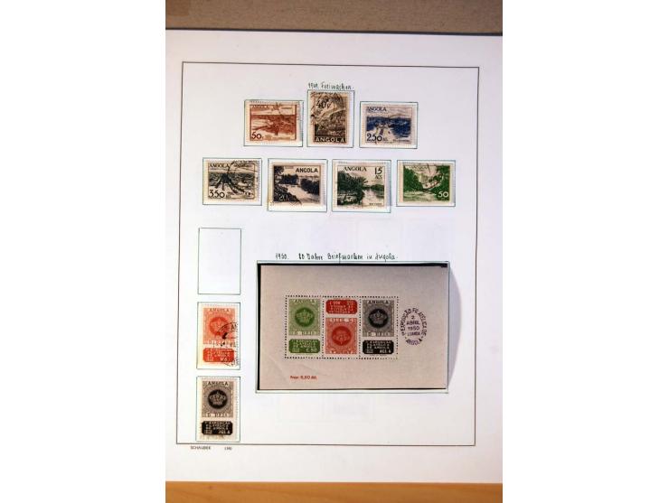 1876/1976 (ca.), ungebrauchte, postfrische und gestempelte Sammlung, teils in beiden Erhaltungen von u.a. Äthiopien, Ghana, M