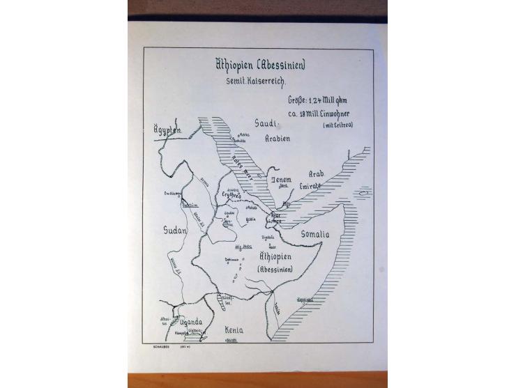 1876/1976 (ca.), ungebrauchte, postfrische und gestempelte Sammlung, teils in beiden Erhaltungen von u.a. Äthiopien, Ghana, M