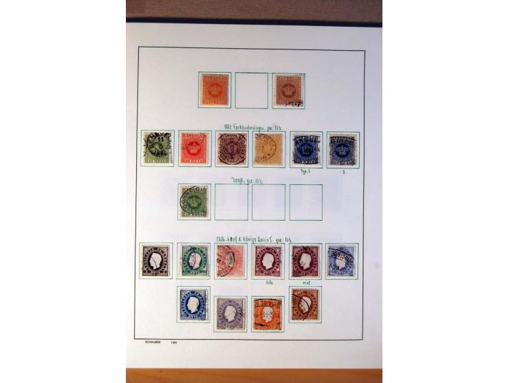 1876/1976 (ca.), ungebrauchte, postfrische und gestempelte Sammlung, teils in beiden Erhaltungen von u.a. Äthiopien, Ghana, M