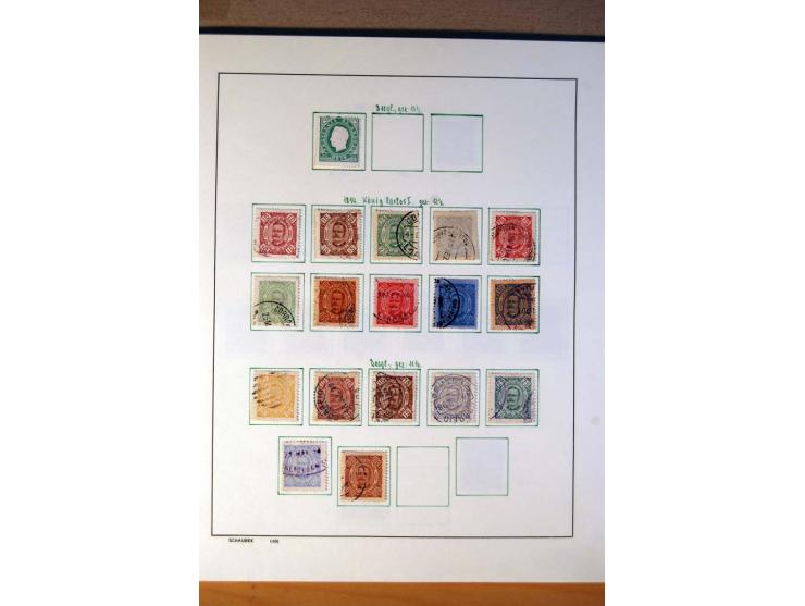 1876/1976 (ca.), ungebrauchte, postfrische und gestempelte Sammlung, teils in beiden Erhaltungen von u.a. Äthiopien, Ghana, M