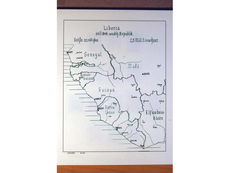 1876/1976 (ca.), ungebrauchte, postfrische und gestempelte Sammlung, teils in beiden Erhaltungen von u.a. Äthiopien, Ghana, M