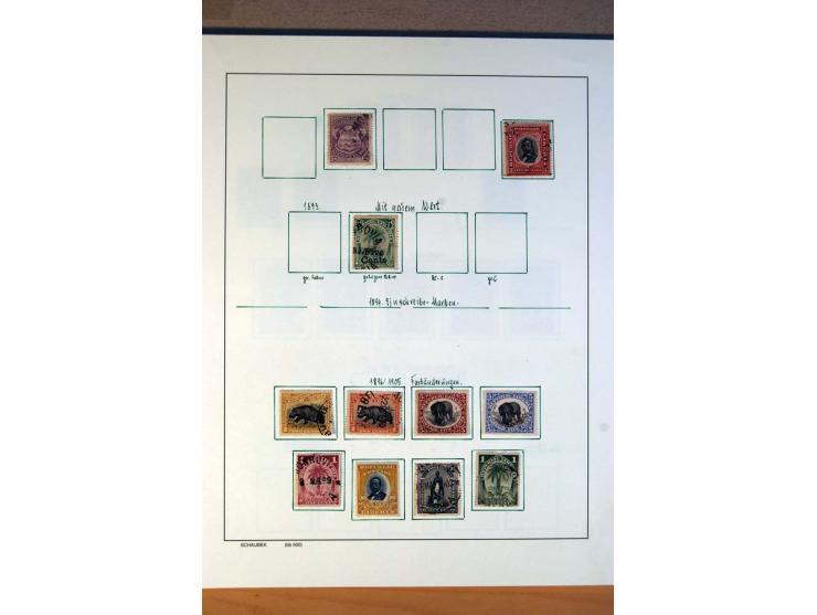 1876/1976 (ca.), ungebrauchte, postfrische und gestempelte Sammlung, teils in beiden Erhaltungen von u.a. Äthiopien, Ghana, M