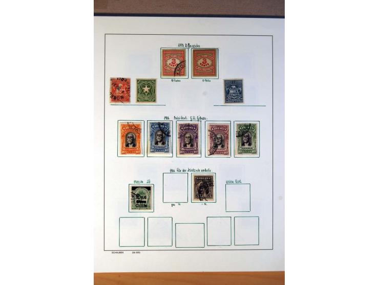 1876/1976 (ca.), ungebrauchte, postfrische und gestempelte Sammlung, teils in beiden Erhaltungen von u.a. Äthiopien, Ghana, M