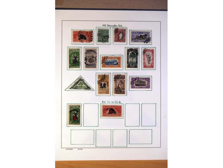 1876/1976 (ca.), ungebrauchte, postfrische und gestempelte Sammlung, teils in beiden Erhaltungen von u.a. Äthiopien, Ghana, M