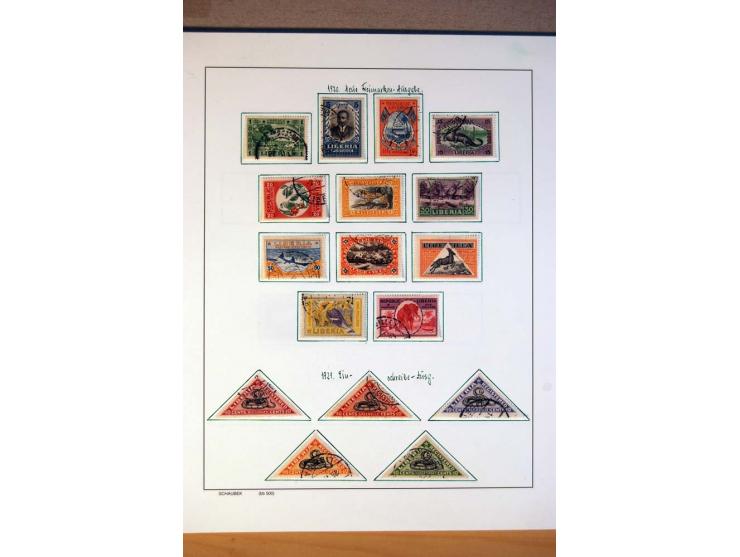 1876/1976 (ca.), ungebrauchte, postfrische und gestempelte Sammlung, teils in beiden Erhaltungen von u.a. Äthiopien, Ghana, M