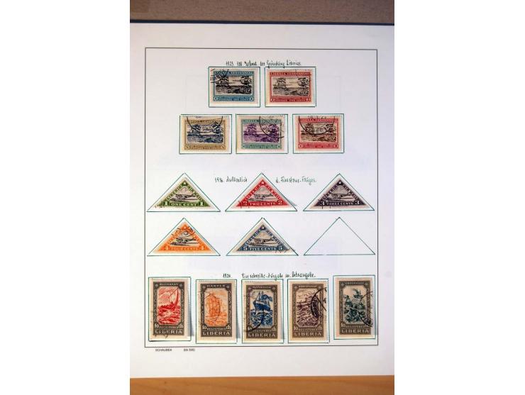 1876/1976 (ca.), ungebrauchte, postfrische und gestempelte Sammlung, teils in beiden Erhaltungen von u.a. Äthiopien, Ghana, M