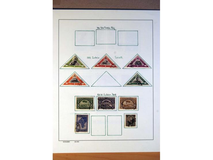 1876/1976 (ca.), ungebrauchte, postfrische und gestempelte Sammlung, teils in beiden Erhaltungen von u.a. Äthiopien, Ghana, M