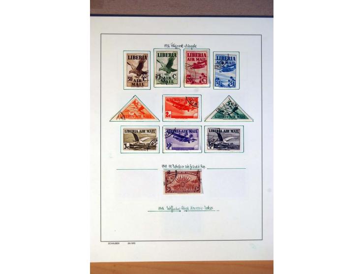 1876/1976 (ca.), ungebrauchte, postfrische und gestempelte Sammlung, teils in beiden Erhaltungen von u.a. Äthiopien, Ghana, M