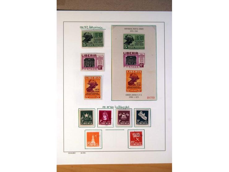 1876/1976 (ca.), ungebrauchte, postfrische und gestempelte Sammlung, teils in beiden Erhaltungen von u.a. Äthiopien, Ghana, M