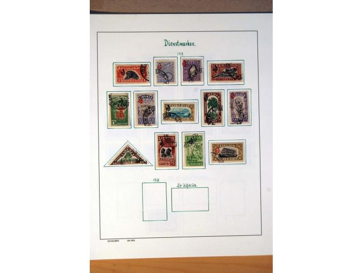 1876/1976 (ca.), ungebrauchte, postfrische und gestempelte Sammlung, teils in beiden Erhaltungen von u.a. Äthiopien, Ghana, M