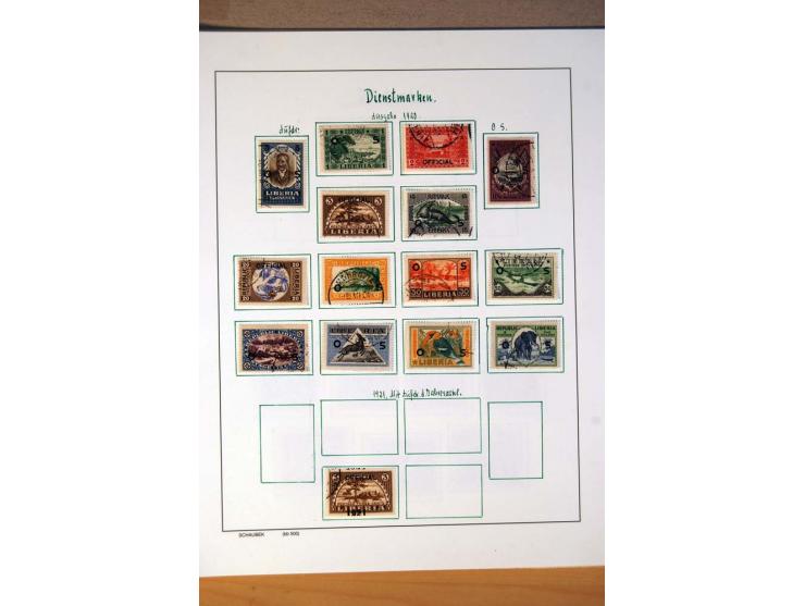 1876/1976 (ca.), ungebrauchte, postfrische und gestempelte Sammlung, teils in beiden Erhaltungen von u.a. Äthiopien, Ghana, M