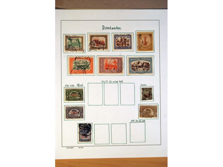 1876/1976 (ca.), ungebrauchte, postfrische und gestempelte Sammlung, teils in beiden Erhaltungen von u.a. Äthiopien, Ghana, M