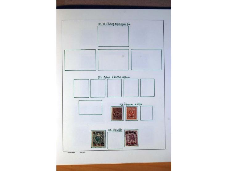 1876/1976 (ca.), ungebrauchte, postfrische und gestempelte Sammlung, teils in beiden Erhaltungen von u.a. Äthiopien, Ghana, M