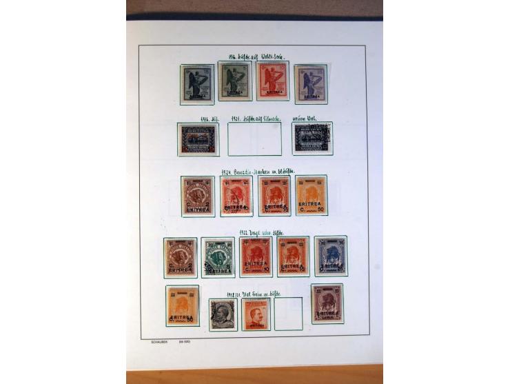 1876/1976 (ca.), ungebrauchte, postfrische und gestempelte Sammlung, teils in beiden Erhaltungen von u.a. Äthiopien, Ghana, M