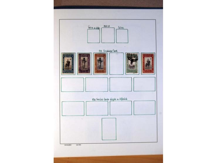 1876/1976 (ca.), ungebrauchte, postfrische und gestempelte Sammlung, teils in beiden Erhaltungen von u.a. Äthiopien, Ghana, M
