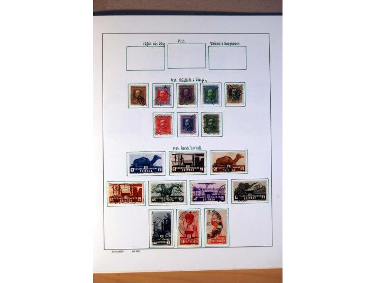1876/1976 (ca.), ungebrauchte, postfrische und gestempelte Sammlung, teils in beiden Erhaltungen von u.a. Äthiopien, Ghana, M