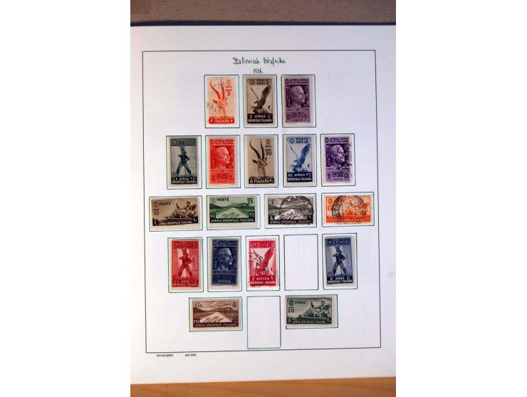 1876/1976 (ca.), ungebrauchte, postfrische und gestempelte Sammlung, teils in beiden Erhaltungen von u.a. Äthiopien, Ghana, M