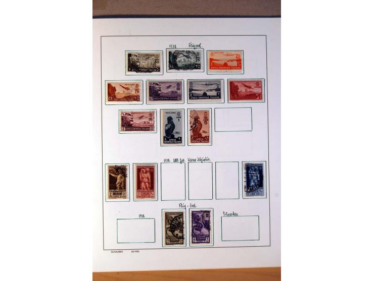 1876/1976 (ca.), ungebrauchte, postfrische und gestempelte Sammlung, teils in beiden Erhaltungen von u.a. Äthiopien, Ghana, M