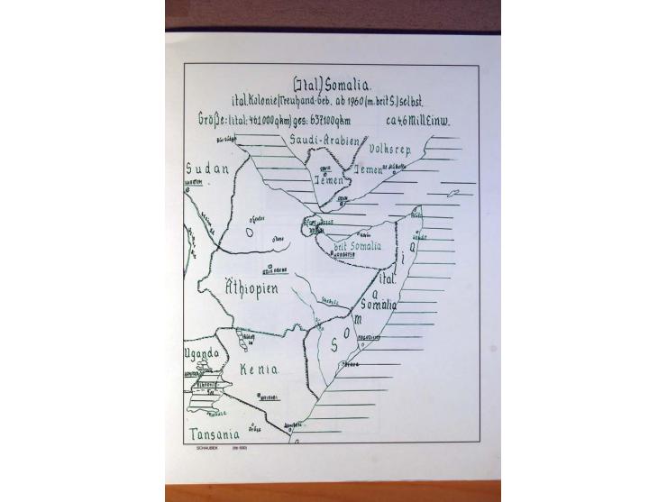 1876/1976 (ca.), ungebrauchte, postfrische und gestempelte Sammlung, teils in beiden Erhaltungen von u.a. Äthiopien, Ghana, M