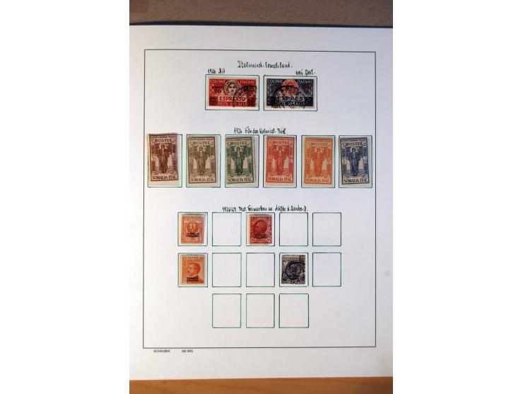 1876/1976 (ca.), ungebrauchte, postfrische und gestempelte Sammlung, teils in beiden Erhaltungen von u.a. Äthiopien, Ghana, M