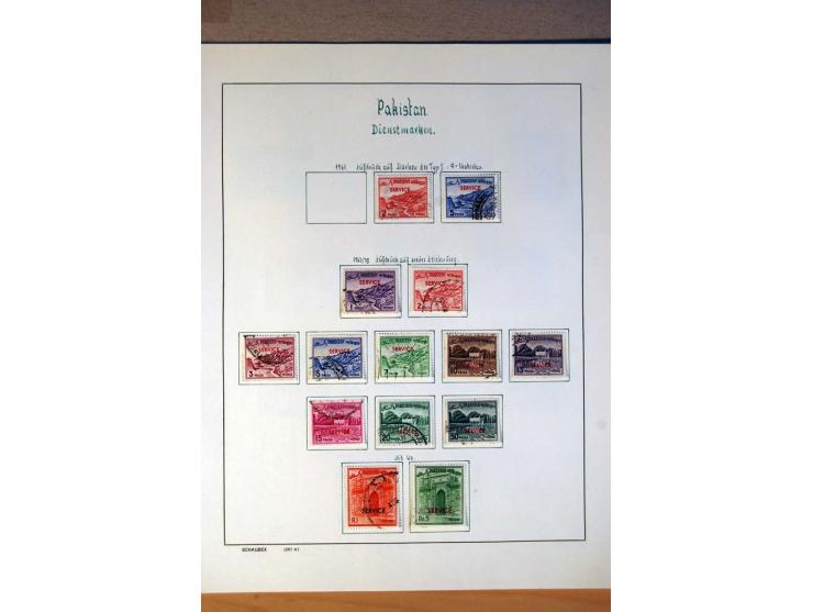 1892/1975, postfrische, ungebrauchte und gestempelte Sammlungen Französisch-Indochina, Bangladesch, Indonesien, Kambodscha, L