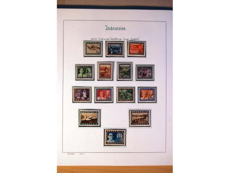 1892/1975, postfrische, ungebrauchte und gestempelte Sammlungen Französisch-Indochina, Bangladesch, Indonesien, Kambodscha, L