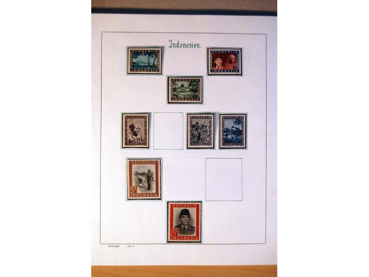 1892/1975, postfrische, ungebrauchte und gestempelte Sammlungen Französisch-Indochina, Bangladesch, Indonesien, Kambodscha, L
