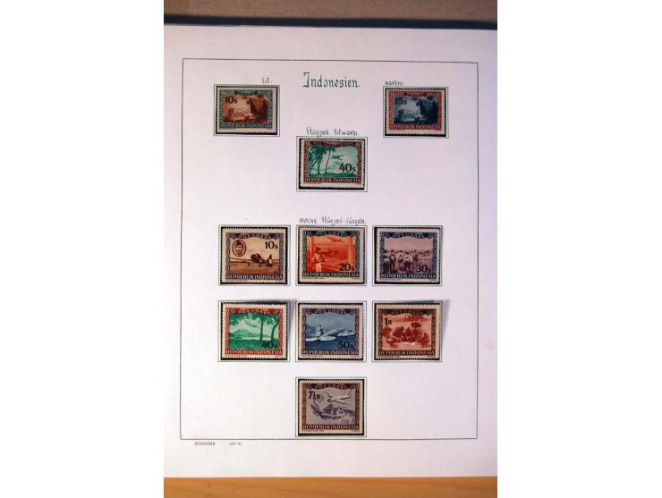 1892/1975, postfrische, ungebrauchte und gestempelte Sammlungen Französisch-Indochina, Bangladesch, Indonesien, Kambodscha, L