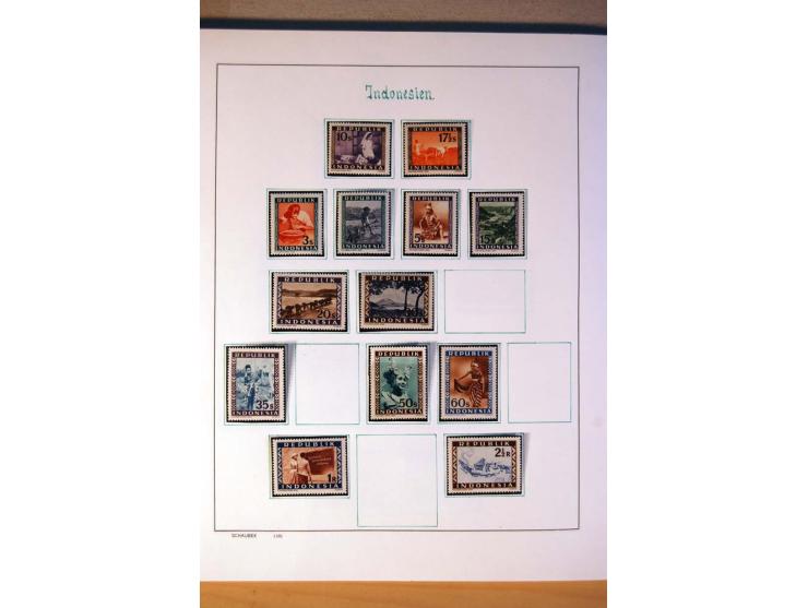 1892/1975, postfrische, ungebrauchte und gestempelte Sammlungen Französisch-Indochina, Bangladesch, Indonesien, Kambodscha, L